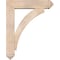 Ekena Millwork Thorton Arts and Crafts Smooth Bracket w/ Offset Brace, Douglas Fir, 7 1/2"W x 32"D x 40"H BKT0806X32X40THR03SDF - alternate 4
